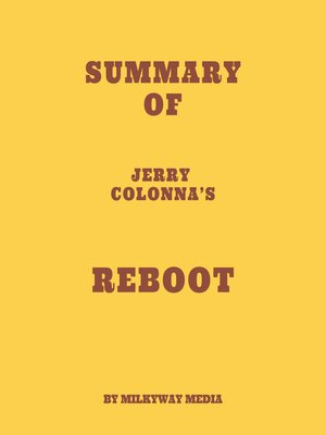 cover image of Summary of Jerry Colonna's Reboot